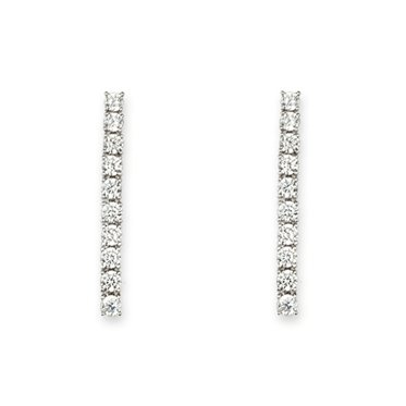 Drop & shop linear earrings