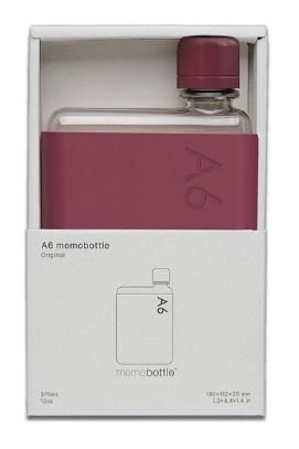 A6 Memobottle With Silicone Sleeve - Wild Plum | Memobottle | Drink Bottles | Thirty 16 Williamstown