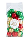 Assorted Foiled Baubles in Milk Chocolate Gift Bag - 240g | Chocilo | Confectionery | Thirty 16 Williamstown