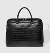 Atlanta Laptop Bag - Croc Black | Louenhide | Women&#39;s Accessories | Thirty 16 Williamstown