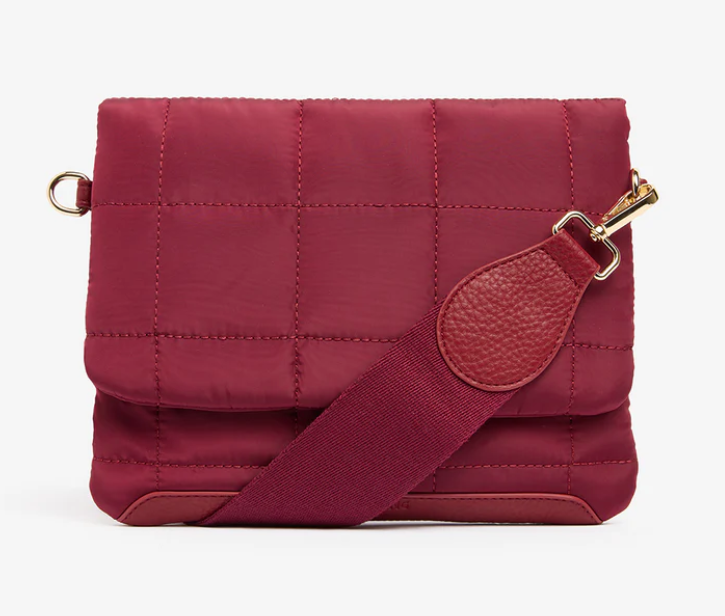 Windsor Crossbody - Burgundy