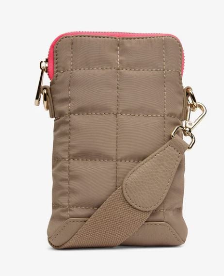 Baker Phone Bag - Taupe | Elms + King | Women's Accessories | Thirty 16 Williamstown