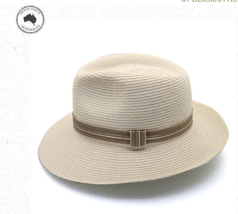 Barrington Hat - Ivory | Canopy Bay By Deborah Hutton | Sun Hats | Thirty 16 Williamstown