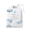 Bassinet Fitted Sheet/ Change Pad Cover - Ocean | Snuggle Hunny | Bedding, Blankets &amp; Swaddles | Thirty 16 Williamstown