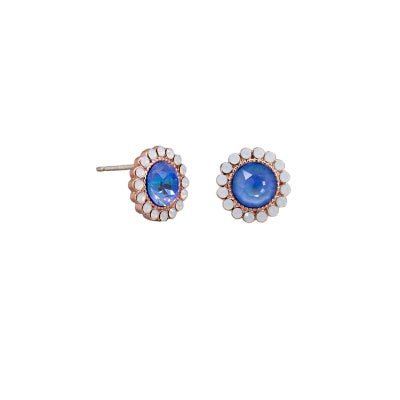 Blue Alice Crystal Stud Earrings | Tiger Tree | Jewellery | Thirty 16 Williamstown