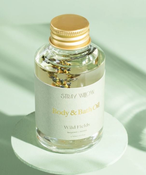 Body & Bath Oil - Wild Fields | Stray Willow | Bath & Body | Thirty 16 Williamstown