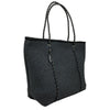 Boutique Neoprene Zip Tote - Black Denim | Willow Bay Australia | Women&#39;s Accessories | Thirty 16 Williamstown