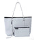 Boutique Signature Neoprene Tote Bag With Zip - Light Grey | Willow Bay Australia | Handbags | Thirty 16 Williamstown