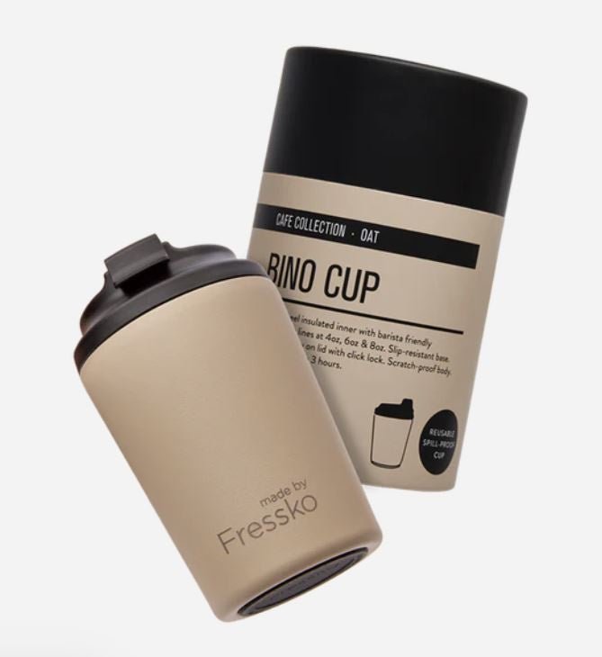 Café Collection Bino - OAT 8oz-230ml | Made By Fressko | Travel Mugs & Drink Bottles | Thirty 16 Williamstown