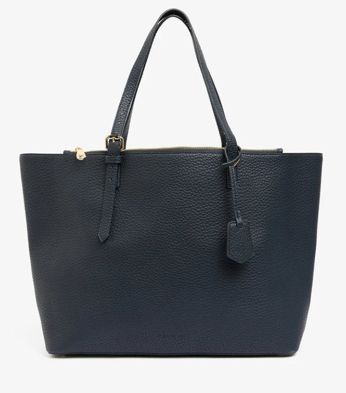 Carmine Tote - Navy/Oyster | Elms + King | Women&#39;s Accessories | Thirty 16 Williamstown