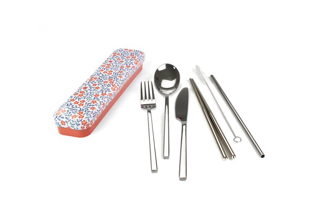 Carry Your Own Cutlery - Blossom | Retro Kitchen | Kitchen Accessories | Thirty 16 Williamstown