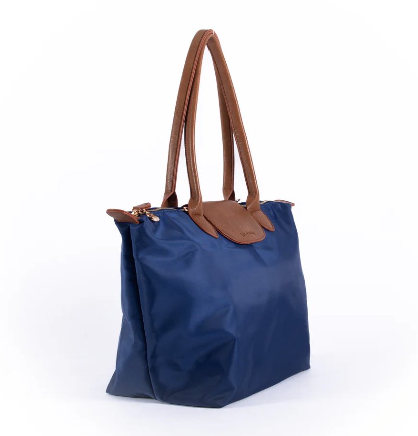 Celine Tote Bag - Navy | Liv & Milly | Women's Accessories | Thirty 16 Williamstown