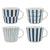 Chalk Set of 4 Mugs 320ml | Ecology | Mugs & Cups | Thirty 16 Williamstown