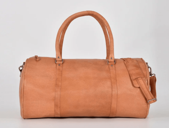 Cobram Leather Duffle Bag - Tan | Cobb & Co | Travel Bags | Thirty 16 Williamstown