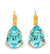 Crystal Drop Earrings - Adele Aqua | French Attic | Jewellery | Thirty 16 Williamstown