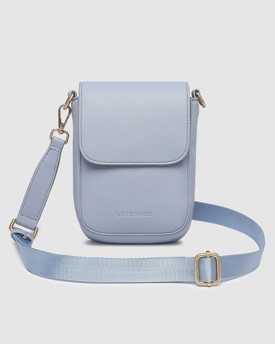 Cuba Crossbody Phone Bag - Cloud Blue | Louenhide | Handbags | Thirty 16 Williamstown