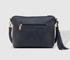 Daisy Stripe Crossbody Bag - Navy | Louenhide | Women&#39;s Accessories | Thirty 16 Williamstown