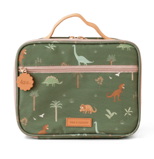 Dinos Mini Lunch Bag | Fox &amp; Fallow | Lunch Boxes &amp; Drink Bottles | Thirty 16 Williamstown