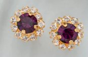 Esme Earrings - Amethyst | French Attic | Jewellery | Thirty 16 Williamstown