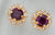 Esme Earrings - Amethyst | French Attic | Jewellery | Thirty 16 Williamstown