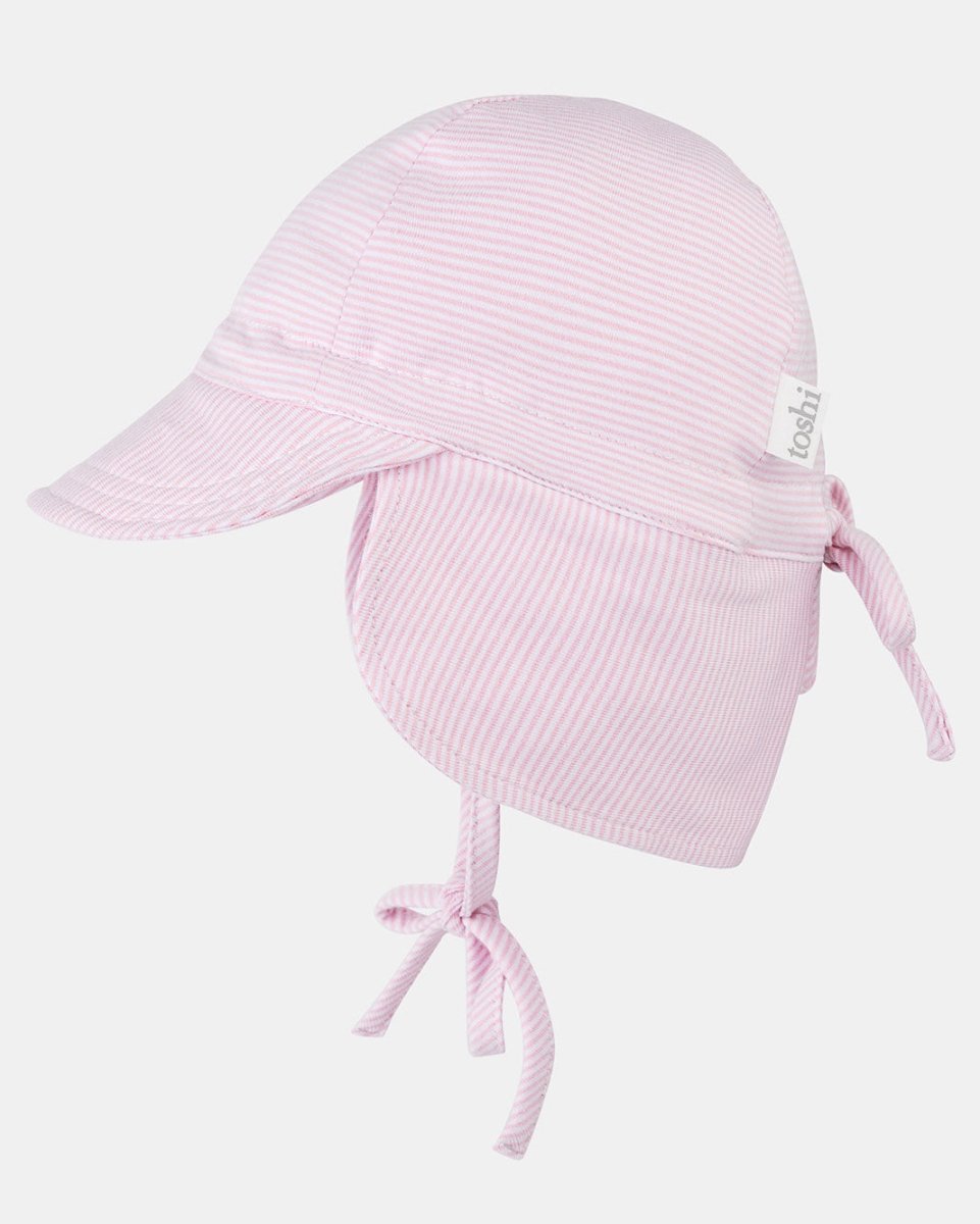 Flap Cap Baby - Blush | Toshi | Baby &amp; Toddler Hats &amp; Beanies | Thirty 16 Williamstown