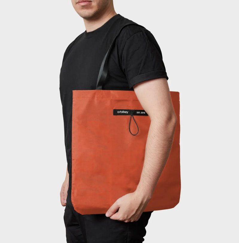 Foldable Tote Bag - Tangerine Limited Edition | Orbitkey | Travel Bags | Thirty 16 Williamstown