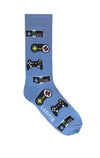 Gamer Blue Patterned Socks | Lafitte | Socks For Him &amp; For Her | Thirty 16 Williamstown