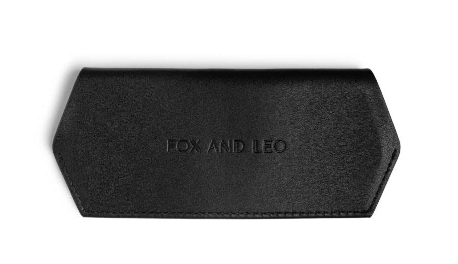 Glasses Case - Black | Fox and Leo | Women&#39;s Accessories | Thirty 16 Williamstown