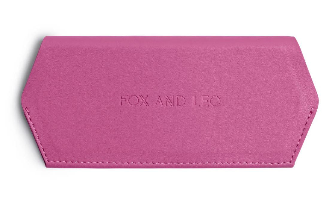 Glasses Case - Hot Pink | Fox and Leo | Women's Accessories | Thirty 16 Williamstown