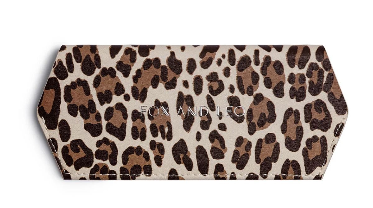 Glasses Case - Leopard | Fox and Leo | Women's Accessories | Thirty 16 Williamstown