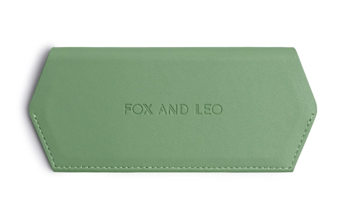 Glasses Case - Sage | Fox and Leo | Women&#39;s Accessories | Thirty 16 Williamstown