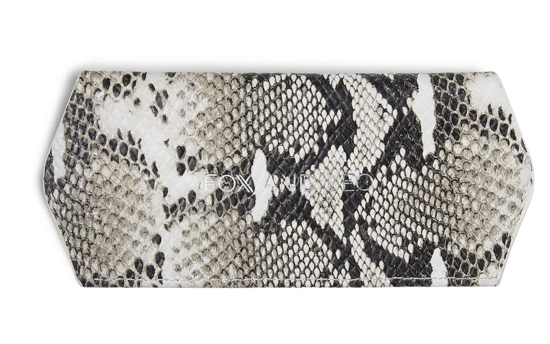 Glasses Case - Snake Print | Fox and Leo | Women's Accessories | Thirty 16 Williamstown