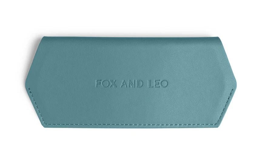 Glasses Case - Teal | Fox and Leo | Women&#39;s Accessories | Thirty 16 Williamstown