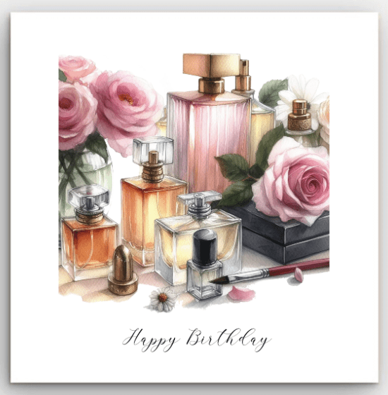 Greeting Card - Perfumes 2 | Basically Paper | Greeting Cards | Thirty 16 Williamstown