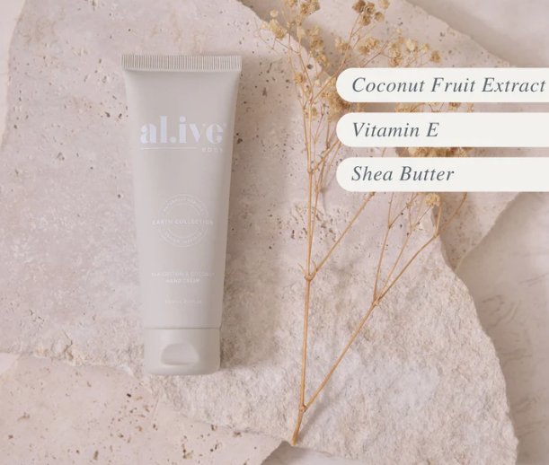 Hand Cream - Sea Cotton &amp; Coconut | Al.ive Body | Body Lotion &amp; Wash | Thirty 16 Williamstown