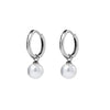 Hinged Hoop Pearl Earrings - Silver | DPI Jewellery | Jewellery | Thirty 16 Williamstown