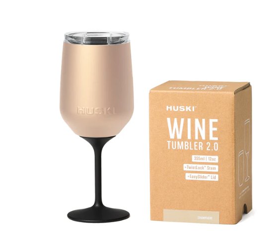 Huski Wine Tumbler 2.0 - Champagne | Huski | Travel Mugs &amp; Drink Bottles | Thirty 16 Williamstown