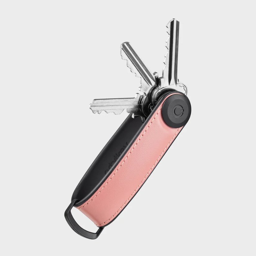 Key Organiser Hybrid Leather - Pastel Pink | Orbitkey | Accessories | Thirty 16 Williamstown