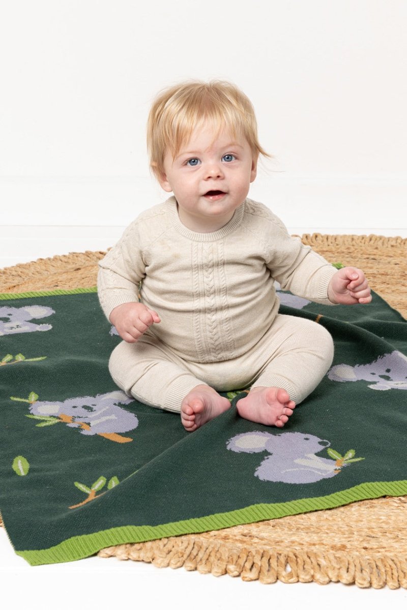 Kiki Koala Baby Blanket | Indus | Bedding, Blankets &amp; Swaddles | Thirty 16 Williamstown