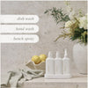 Kitchen Trio - Dish Wash, Hand Wash &amp; Bench Spray (White) Lemon Myrtle &amp; Honey Dew | Al.ive Body | At The Sink | Thirty 16 Williamstown