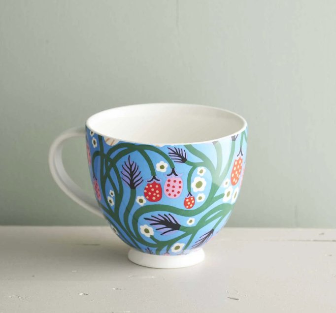 Large Mug - Wild Strawberries | Robert Gordon | Mugs &amp; Cups | Thirty 16 Williamstown