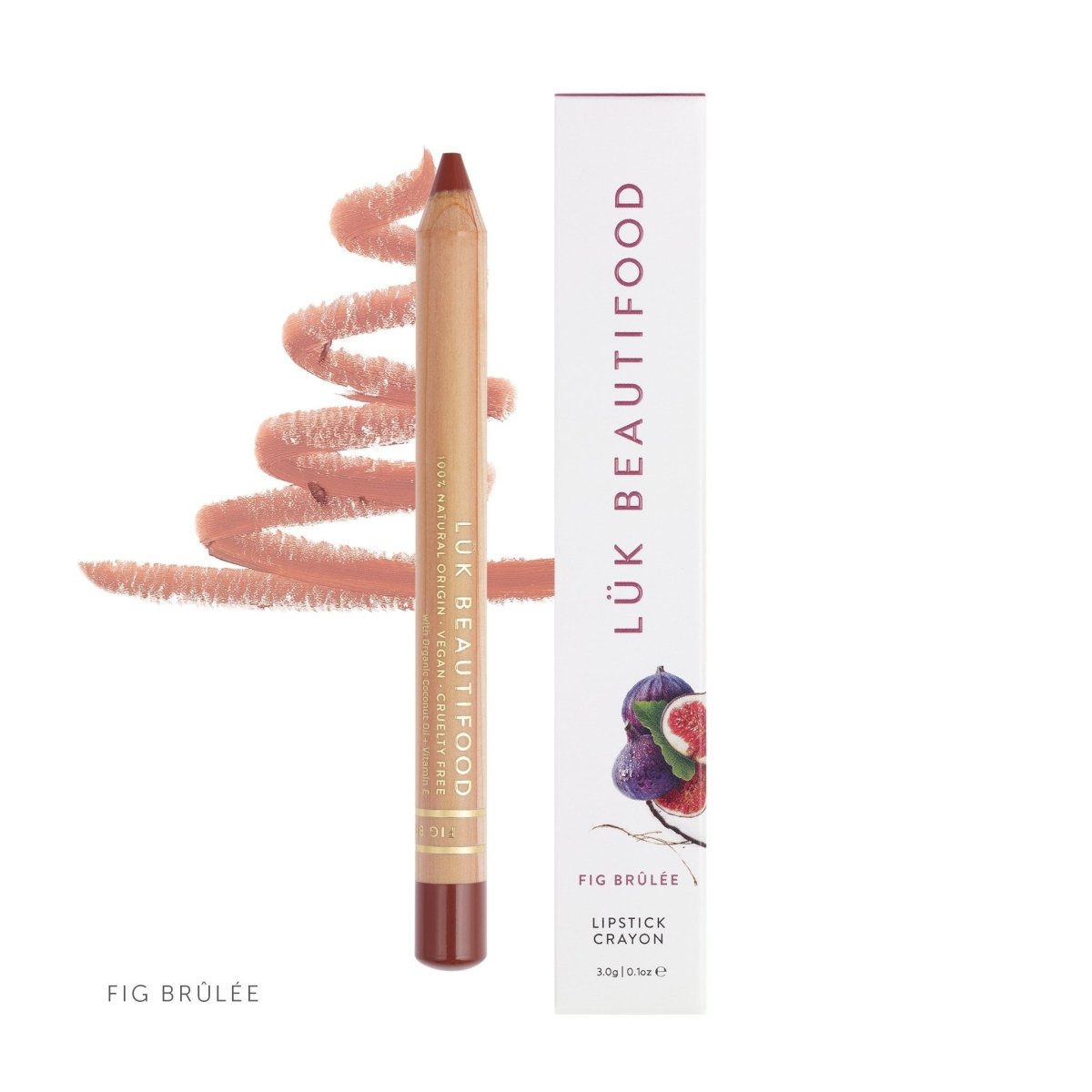 Lipstick Crayon - Fig Brûlée | Luk Beautifood | Beauty | Thirty 16 Williamstown