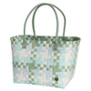 Mingle Shopper with PU handles - Matcha Green | Handed By | Baskets &amp; Shoppers | Thirty 16 Williamstown