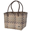 Mingle Shopper with PU handles - Mushroom Brown | Handed By | Baskets &amp; Shoppers | Thirty 16 Williamstown