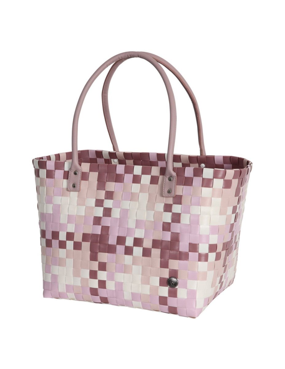 Mingle Shopper with PU handles - Rustic Pink | Handed By | Baskets &amp; Shoppers | Thirty 16 Williamstown