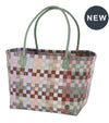 Mingle Shopper with PU handles - Sage Green | Handed By | Baskets &amp; Shoppers | Thirty 16 Williamstown