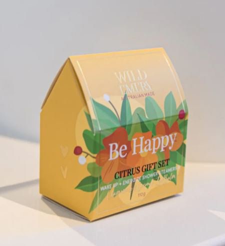 Mini Gift Set - Be Happy Citrus | Wild Emery | Bath & Body | Thirty 16 Williamstown