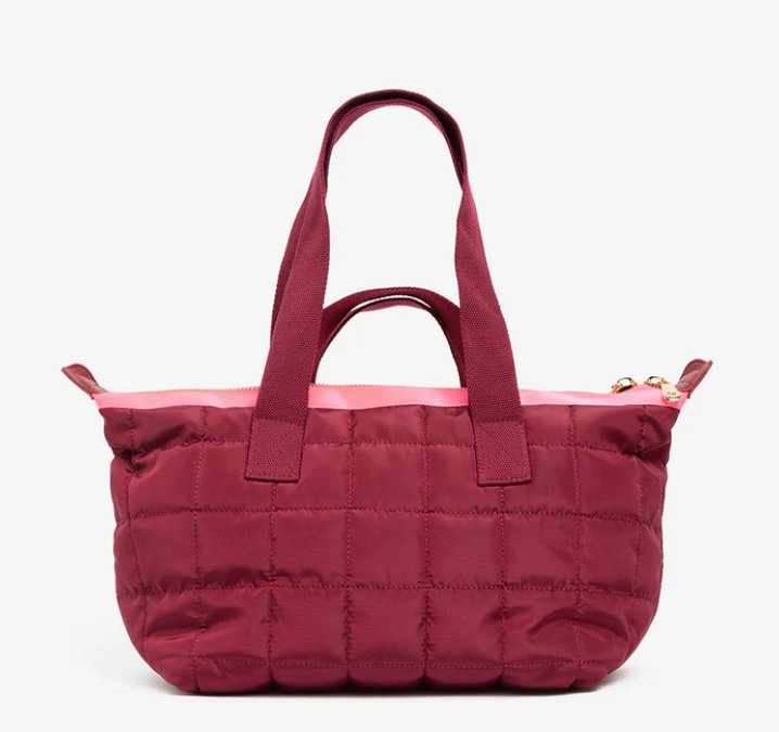 Mini Spencer Carry All Bag - Burgundy | Elms + King | Women's Accessories | Thirty 16 Williamstown