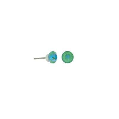 Mint Matte Crystal Stud Earrings | Tiger Tree | Jewellery | Thirty 16 Williamstown