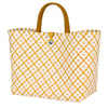 Motif Bag - Mustard &amp; White | Handed By | Baskets &amp; Shoppers | Thirty 16 Williamstown